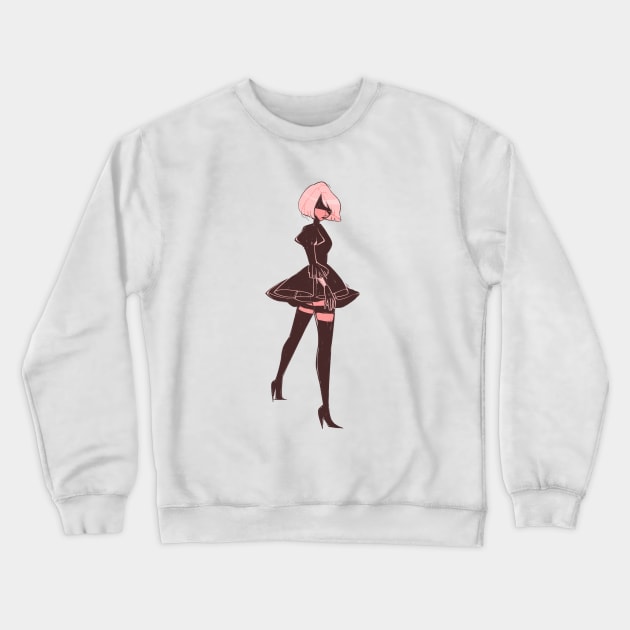 2B Crewneck Sweatshirt by marxandria